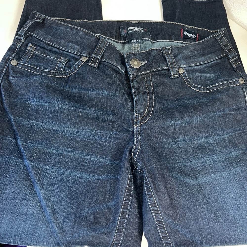 Silver jeans, suki mid ankle skinny jeans 👖